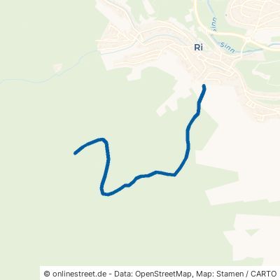 Läusbergweg Rieneck 