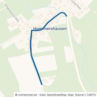 Strutstraße Frankenberg Hommershausen 