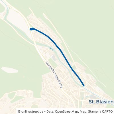 Bernau-Menzenschwander-Straße Sankt Blasien St Blasien 