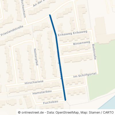 Kiesweg Hage Blandorf-Wichte 