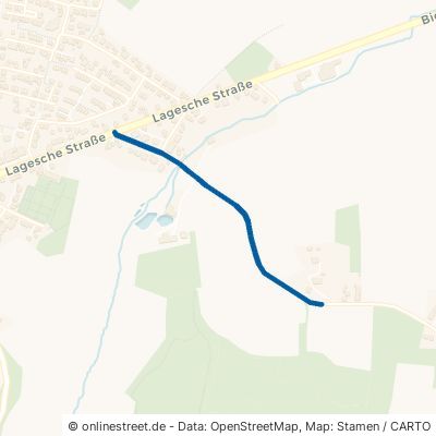 Wellentruper Straße Oerlinghausen Helpup 