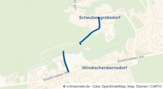 Schulweg Gera Scheubengrobsdorf 