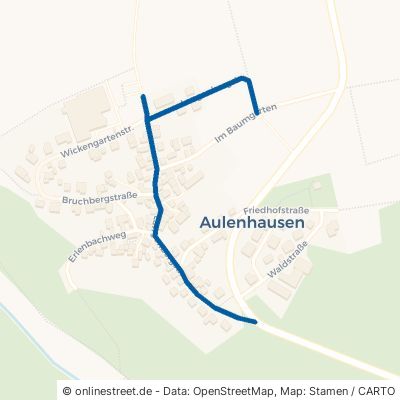Langenbergstraße Weilmünster Aulenhausen 
