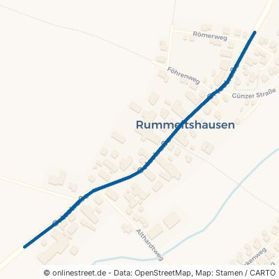 Ortsstraße Westerheim Rummeltshausen 