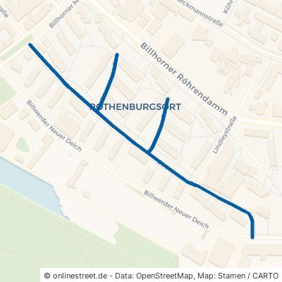 Stresowstraße Hamburg Rothenburgsort 