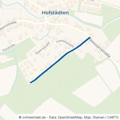 Schönbergstraße Schöllkrippen Hofstädten 
