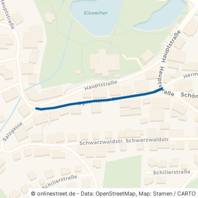 Bürgermeister-Kuner-Straße Schonach im Schwarzwald 