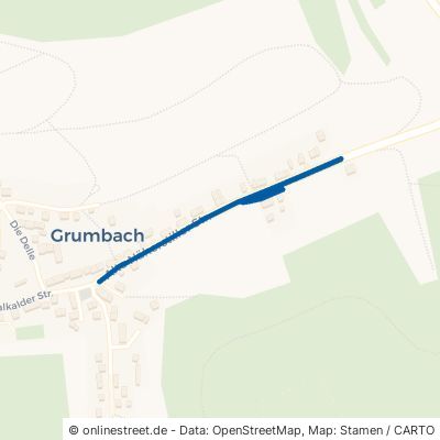 Alte Näherstiller Straße Schmalkalden Grumbach 