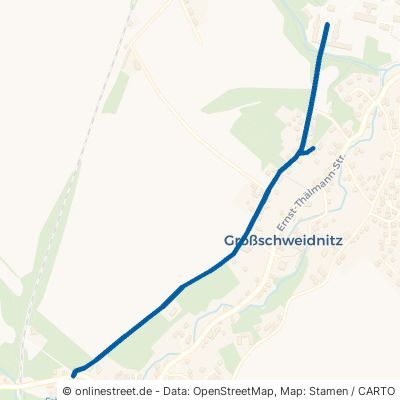 Straße der Einheit Großschweidnitz 