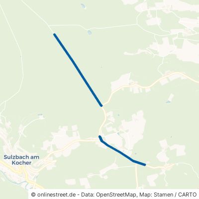 Kohlenstraße Sulzbach-Laufen Hohenberg 