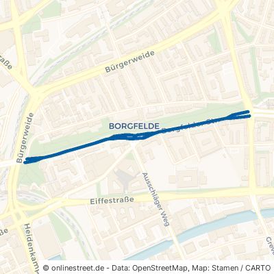 Borgfelder Straße Hamburg Borgfelde 