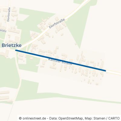 Kalitzer Straße Möckern Brietzke 