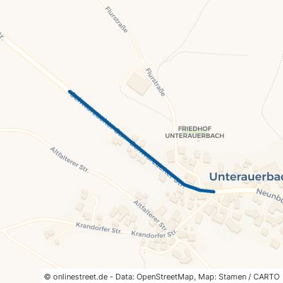 Schwarzacher Straße Schwarzach bei Nabburg Unterauerbach 