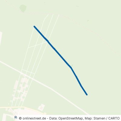 Weg Dornswalde-Zesch Baruth Radeland 