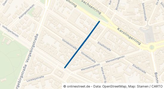 Metzer Straße 50677 Köln Neustadt-Süd Innenstadt