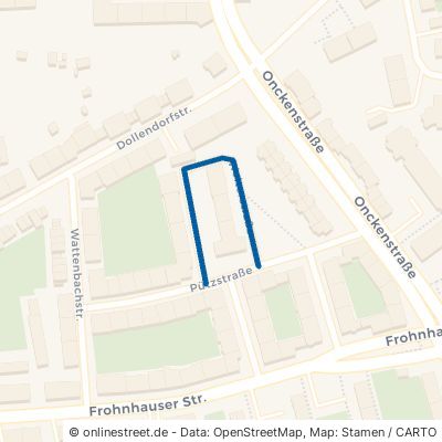 Welterstraße Essen Frohnhausen 