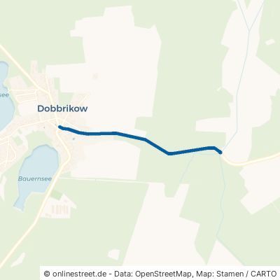 Hauptstraße Nuthe-Urstromtal Dobbrikow 