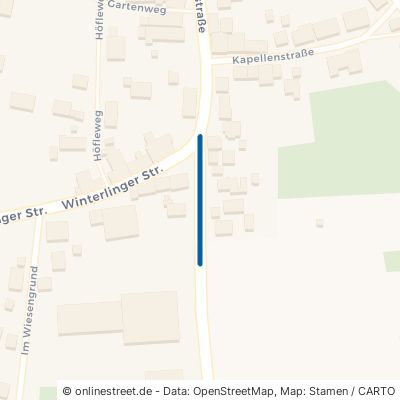 Veringenstadter Straße Winterlingen Harthausen 