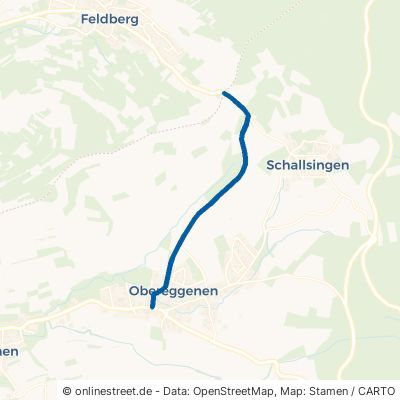 Feldberger Straße Schliengen Obereggenen 