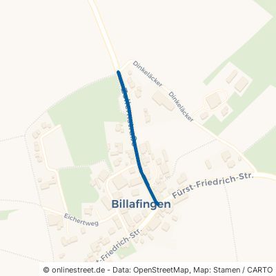Zollernstraße Langenenslingen Billafingen 