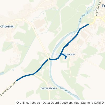 Äußere Chemnitzer Straße Frankenberg (Sachsen) Gunnersdorf 