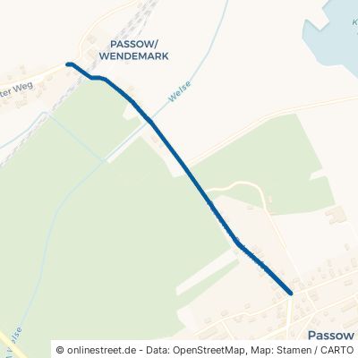 Bahnhofstraße Passow Golm 