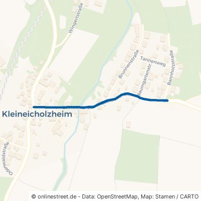 Seckacher Straße Schefflenz Kleineicholzheim 