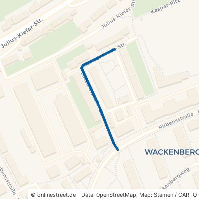 Lucas-Cranach-Straße Saarbrücken St Arnual 