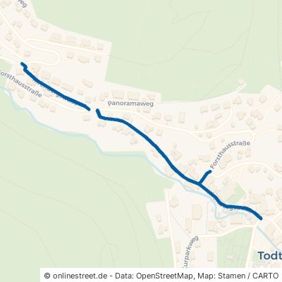 Kirchbergstraße Todtmoos Vordertodtmoos 