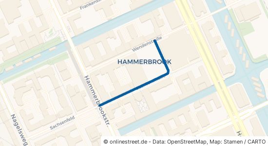 Sachsenstraße Hamburg Hammerbrook 