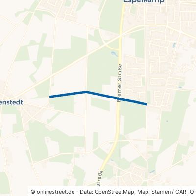 Waldweg Espelkamp Fabbenstedt 