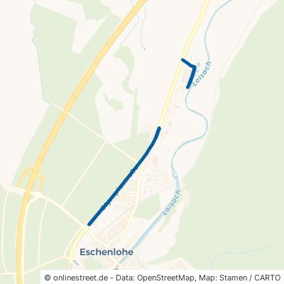 Olympiastraße Eschenlohe 