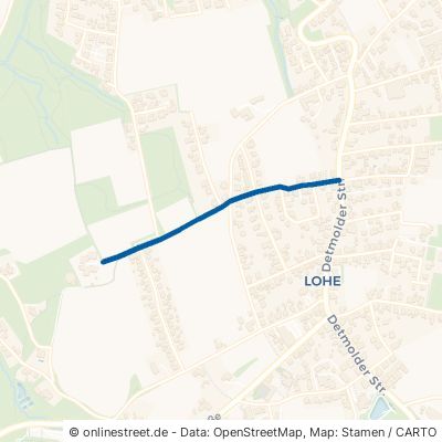 Küstriner Straße Bad Oeynhausen Lohe 