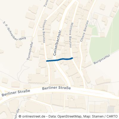 Geiselstraße Esslingen am Neckar Stadtmitte 