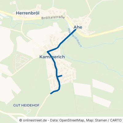 Dorfstraße Ruppichteroth Kammerich 