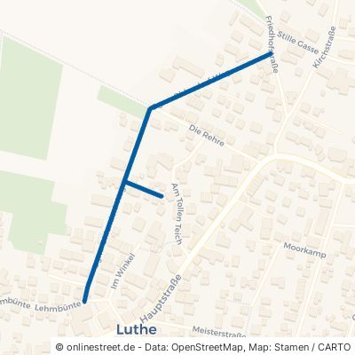Bürgermeister-Ohlendorf-Weg Wunstorf Luthe 