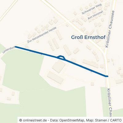 Stadtweg Rubenow Groß Ernsthof 