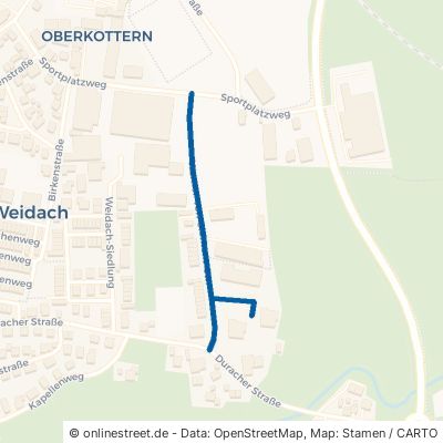 Werner-von-Siemens-Straße Durach Weidach 