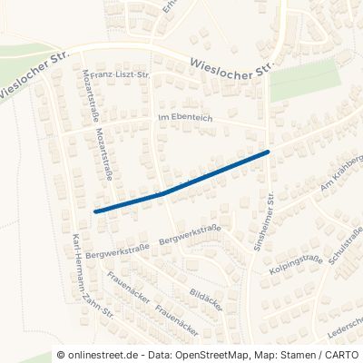 Hasenäckerstraße Wiesloch Baiertal 