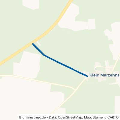 Rabener Weg Rabenstein (Fläming) Klein Marzehns 