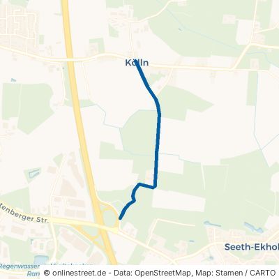 Waldweg Kölln-Reisiek 