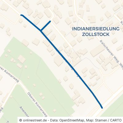 Kalscheurer Weg, Weg V Köln Zollstock 