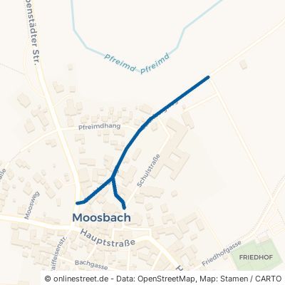 Strehbergweg Moosbach 