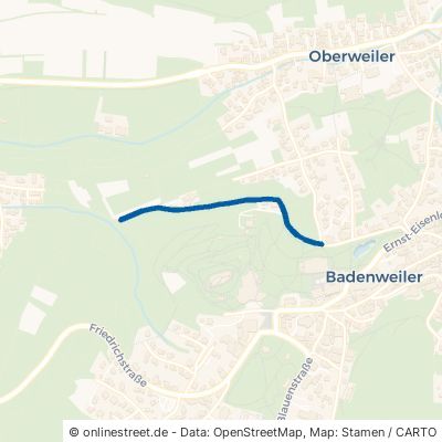 Schloßbergstraße Badenweiler 