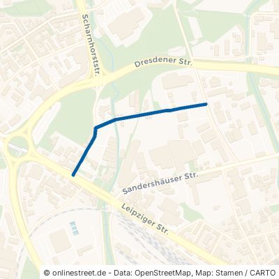 Ölmühlenweg Kassel Unterneustadt 