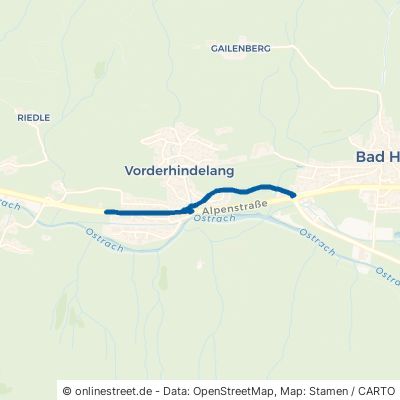 Hauptstraße Bad Hindelang Vorderhindelang 