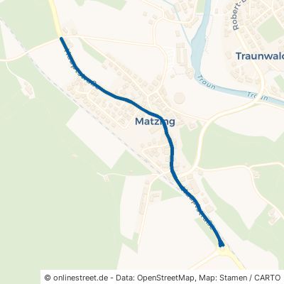 Hauptstraße Traunreut Matzing 