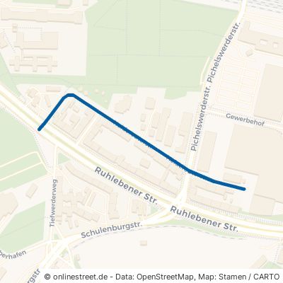 Heidereuterstraße Berlin Wilhelmstadt 
