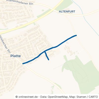 Alte Straße Schrobenhausen Altenfurt 