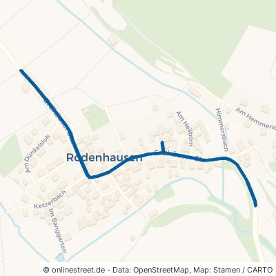 Erdhäuser Straße Lohra Rodenhausen 